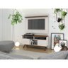 Home para Tv Thunder Off White Madeira - 2