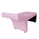 Ver imagem 5 de Maca Estética Capitonê com Escada e Almofada Sintético Lilás - Ninho Decor