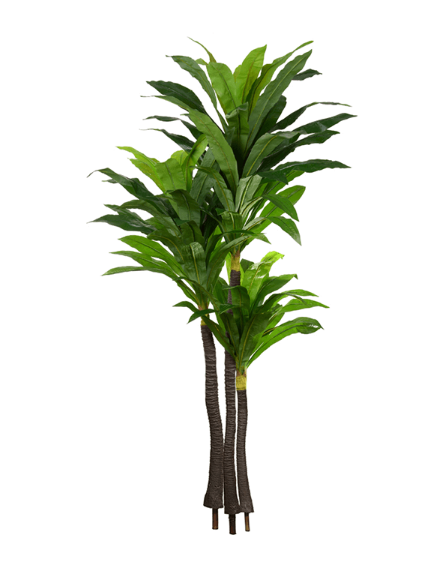 Planta Árvore Artificial Dracena Real Toque Verde 2m