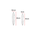 Ver imagem 2 de Planta Árvore Artificial Dracena Real Toque Verde 2m