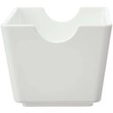 Ver imagem 3 de Kit 6 Suportes para Sachês Molhos 11x6,5x5,1cm Branco Organizador Uno Coza de Mesa