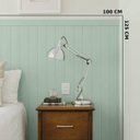 Ver imagem 6 de Revestimento de Parede Shiplap Ripado Vinilico 125x100cm:pistachio