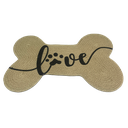 Ver imagem 2 de Tapete Pet Temático Ossinho - 56 X 36 Cm