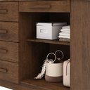 Ver imagem 6 de Cômoda Quarto 5 Gavetas 122cm e Sapateira 2 Portas Bella V01 - D'rossi