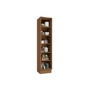 Ver imagem 4 de Paneleiro de Cozinha Vibra com 1 Porta 5 Prateleiras MDF-MDP 50cm Canela e Verde Pistache