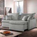 Ver imagem 1 de Sofá Cama Retrátil e Reclinável 180cm Flex