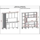 Ver imagem 5 de Armário para Cozinha 9 Portas 1 Gaveta Pulse