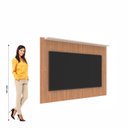 Ver imagem 4 de Painel para TV até 65 Polegadas 150CMX108CM Nevada Marrom