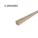 Ver imagem 2 de 6 Ripas Sarrafos 3x3x30 Cm Madeira de Pinus Artesanato