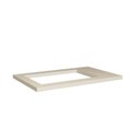 Ver imagem 1 de Tampo 80cm Cooktop 4 Bocas Cozinha Milão Branco/Cinza Argila