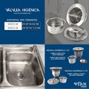 Ver imagem 4 de Válvula Higiênica de Cozinha 3.1/2 Inox
