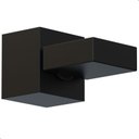 Ver imagem 1 de Acabamento para Registro Padrão Deca Preto Fosco 16 Estrias com Ajuste Inteligente 12mm Modelo Slim