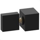 Ver imagem 2 de Acabamento para Registro Padrão Deca Preto Fosco 16 Estrias com Ajuste Inteligente 12mm Modelo Slim