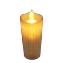 Ver imagem 1 de Vela LED Decorativa Luz Amarela Realista sem Fogo Decoração