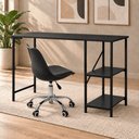 Ver imagem 1 de Mesa Star 110 Industrial com Cadeira Saarinen