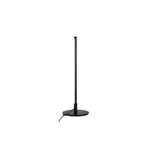 Luminária de Mesa / Abajur Moderno Slim Perfil Linear Led Integrado - Preto