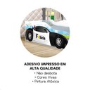 Ver imagem 5 de Cama Infantil Adesivada Divertida Quarto Menino Menina - Infantil - Polícia