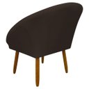 Ver imagem 7 de Poltrona Decorativa para Sala Recepção Manicure Consultório Stella Suede