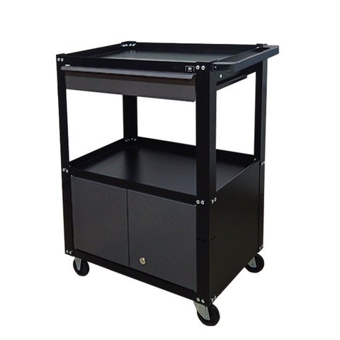 Carro para Ferramentas Semi Fechado Dark Presto