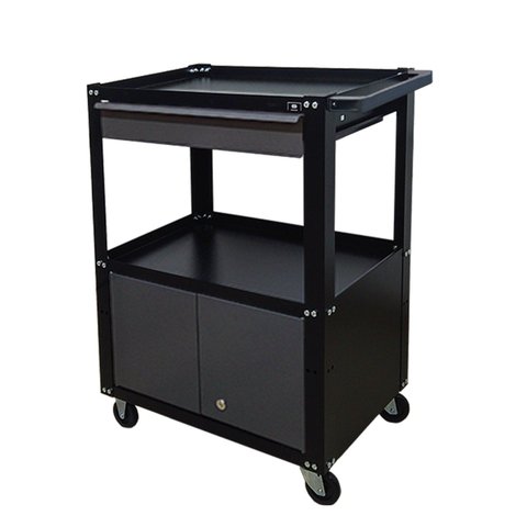 Carro para Ferramentas Semi Fechado Dark Presto