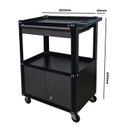 Ver imagem 2 de Carro para Ferramentas Semi Fechado Dark Presto