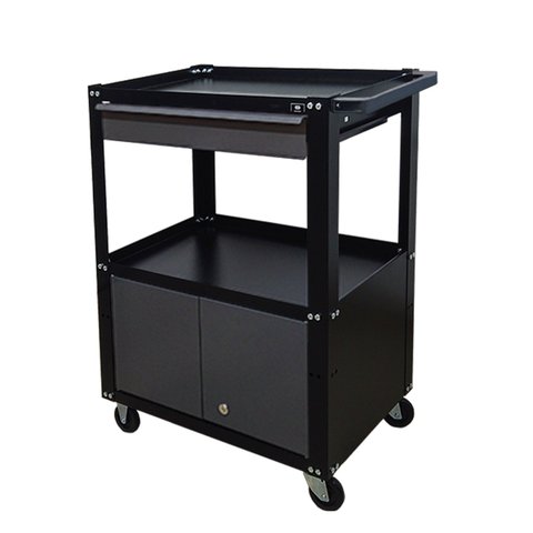 Carro para Ferramentas Semi Fechado Dark Presto