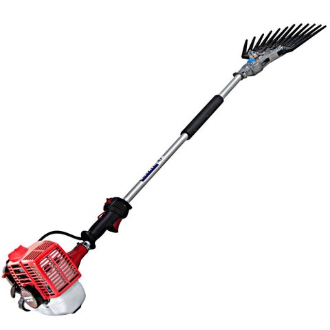 Derriçadeira Para Cafezais Nakashi com Motor NK270 Haste Curta e Mãozinha de Garra Simples