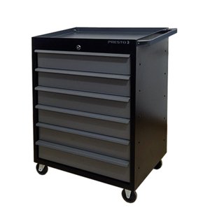 Carro para Ferramentas Profissional 6 Gavetas Dark