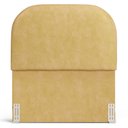 Ver imagem 3 de Cabeceira Cama Box 100cm Orgânica Lanna W01 Couríssimo Fendi - Lyam Decor