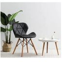 Ver imagem 7 de Cadeira de Jantar Charles Eames Eiffel Slim Estofada Preta