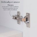 Ver imagem 6 de Cristaleira 1 Porta com Vidro 60cm Sevilha 100% MDF Branco/Ártico