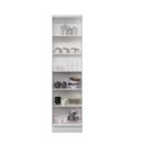 Ver imagem 4 de Cristaleira 1 Porta com Vidro 60cm Sevilha 100% MDF Branco/Ártico