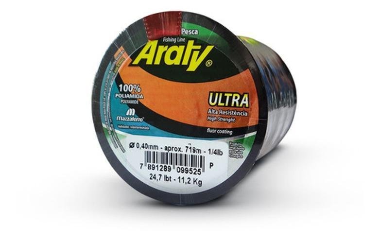 Linha Monofilamento Araty Ultra 1/4 0,40 Mm - 2