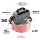 Ver imagem 4 de Misturador Elétrico 10 Litros Automático Bivolt Rosa Saro PA10RRO