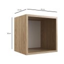 Ver imagem 3 de Nicho Para Quarto Infantil Amadeirado 2 Pçs