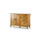 Ver imagem 2 de Buffet Aparador Madeira Maciça 2 Portas 3 Gavetas Bella