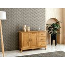 Ver imagem 1 de Buffet Aparador Madeira Maciça 2 Portas 3 Gavetas Bella