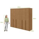 Ver imagem 3 de Guarda Roupa Imperatore 6 Portas Lopas