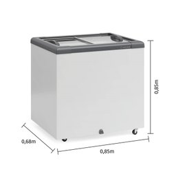 Freezer Horizontal Ghd-200/cz/220v 60hz - 2