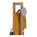 Ver imagem 6 de Cabideiro Mancebo 1 Arara 4 Ganchos Az1019 Tecno Mobili - Amendoa/branco