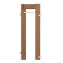 Ver mais imagens de Cabideiro Mancebo 1 Arara 4 Ganchos Az1019 Tecno Mobili - Amendoa/branco