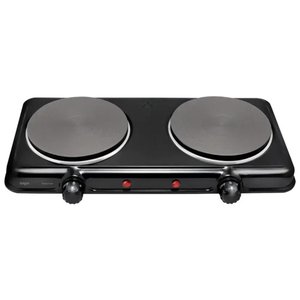 Fogao de Mesa Eletrico Portatil 2 Bocas Elgin - 42fog0201000 Preto 110 Volts