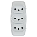 Ver imagem 3 de Tomada Adaptador Triplo de 3 Pinos Saída em Barra