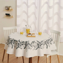 Ver imagem 1 de Toalha de Mesa Super Pratica Redonda Campos 4 Lugares 1,55 M