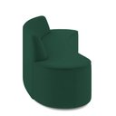 Ver imagem 6 de Sofá 5 Lugares Sala de Estar Cancún D02 Veludo Verde Musgo 300 cm C-303 - Lyam Decor
