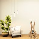 Ver imagem 3 de Luminária de Chão MDF HOLAMBRA:Marrom/Kit com 2 - 85x45cm e 60x30cm