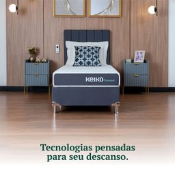 Colchão Solteiro 18cm 100% Espuma Massageador App D33 18x88x188 Keiko Colchões - 2