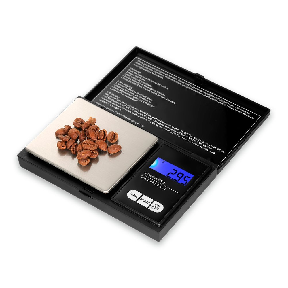 Mini Balança de Precisão Portátil LCD 0.01g a 100g - 4