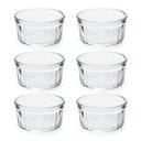 Ver imagem 1 de Ramekin de Vidro Ramequi para Forno e Freezer 140ml 6 Peças