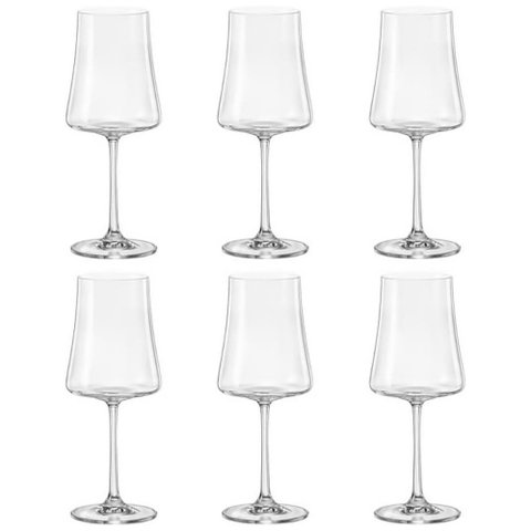 Jogo de 6 Taças para Água em Cristal Ecológico Xtra 560ml - Bohemia